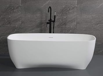 ALFI brand AB9980 Tub, 68.4"L x 29.75"W x 28.38"H, White Matte