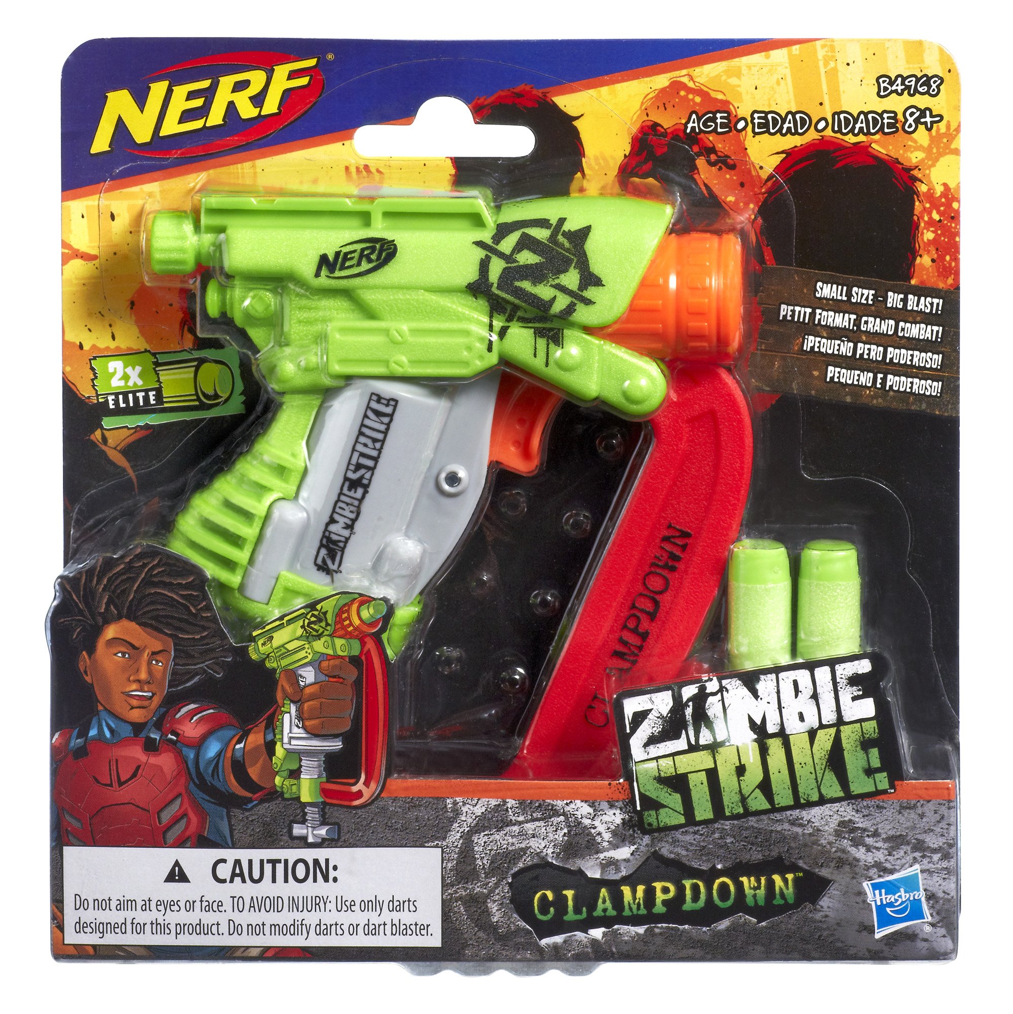 Nerf Zombiestrike Clampdown : Amazon.sg: Toys