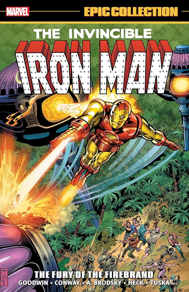 Amazon.com: IRON MAN EPIC COLLECTION: THE FURY OF THE FIREBRAND
