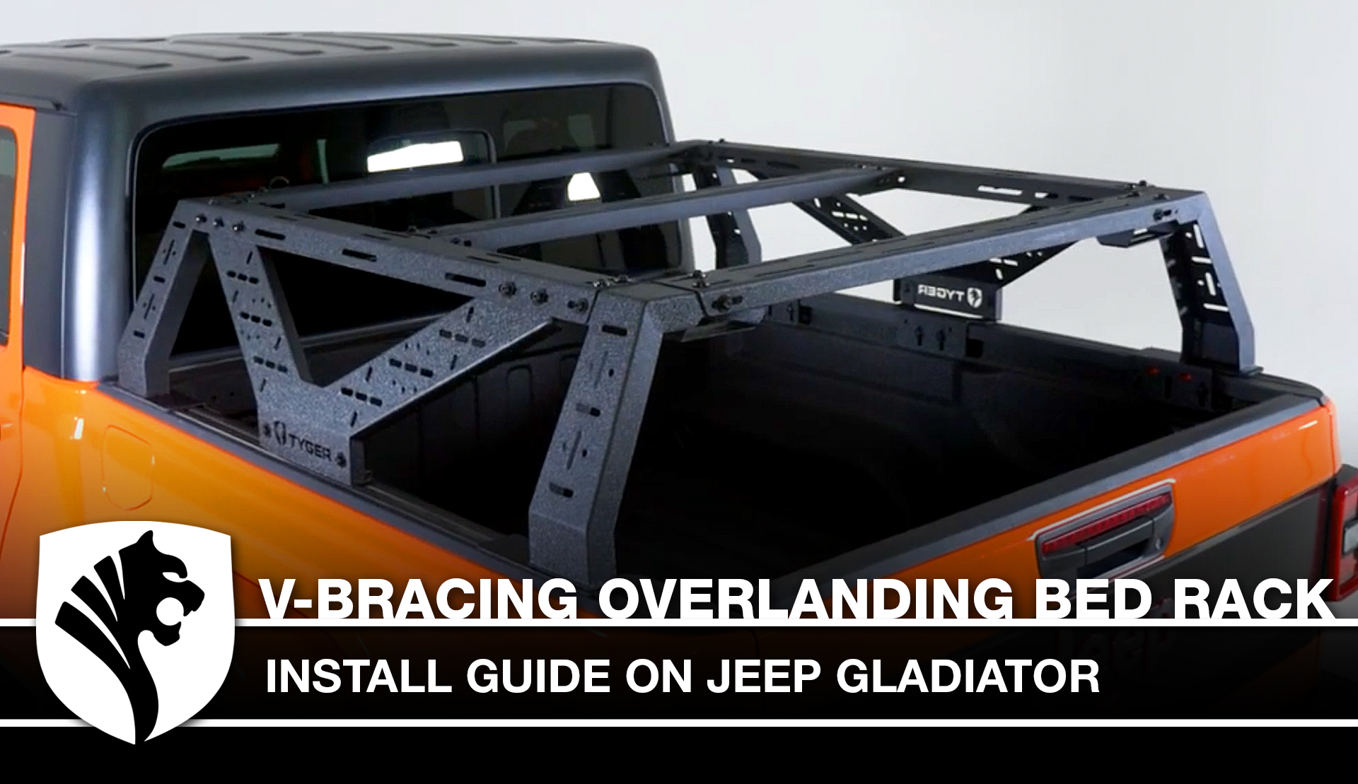 Watch TYGER Mid-Size Overland Bed Rack Installation - Jeep on Amazon Live