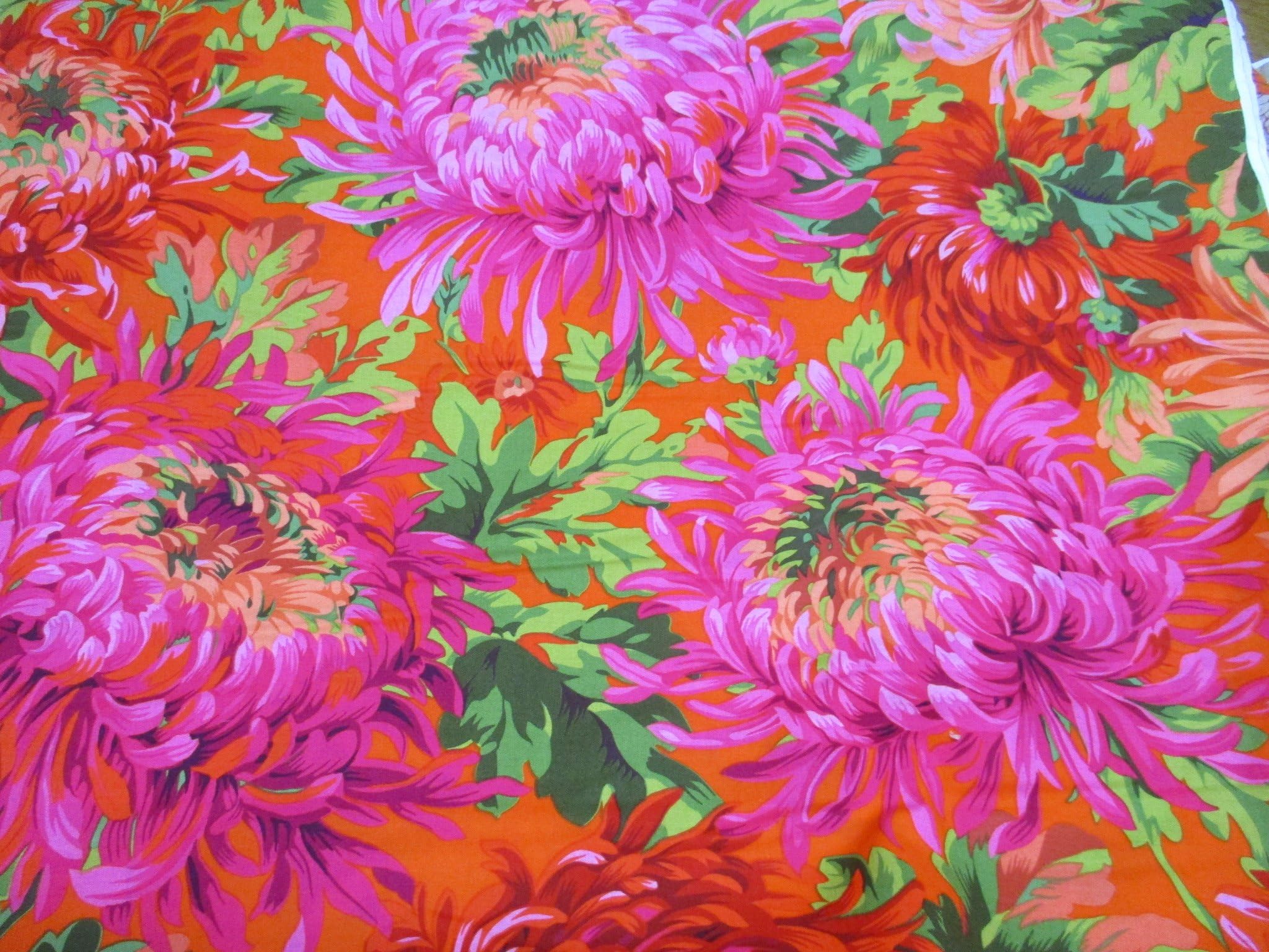 Kaffe Fassett Shaggy Red, Fabric by the Yard