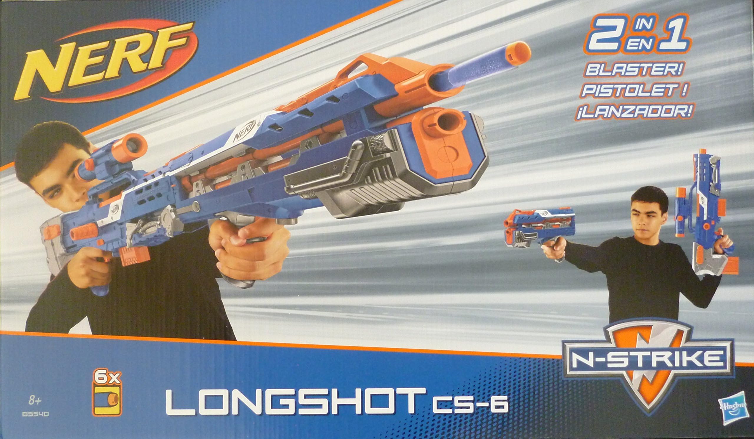 Nerf N-Strike Elite Longshot CS-6 (Blue Version)