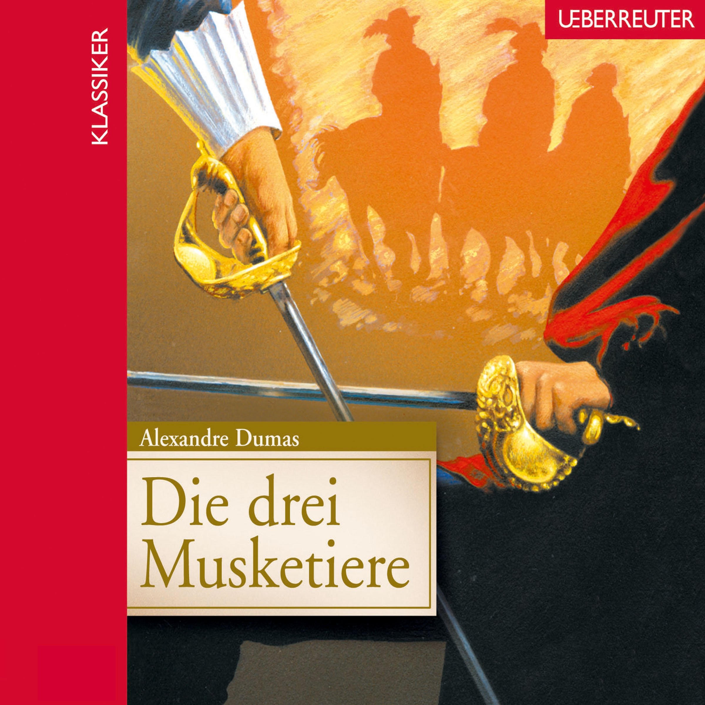 Cover art for Die drei Musketiere
