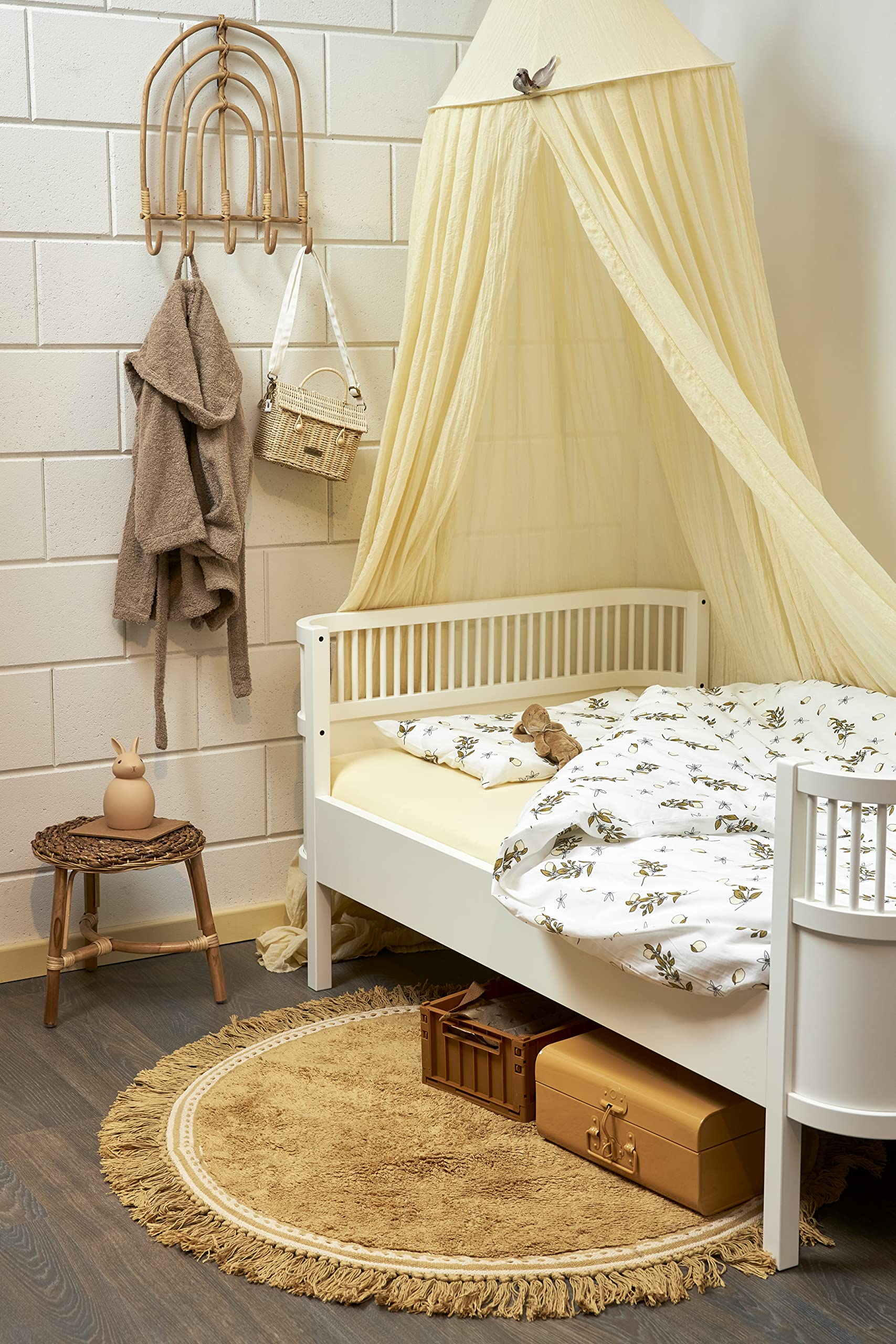 Meyco Klamboe Baby Uni Sand 20% katoen en 80% polyester