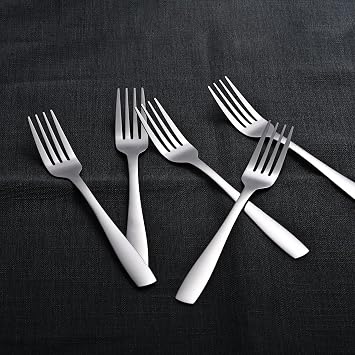 OTTO KONING Hannover - Tenedores de Mesa Acero Inoxidable Plata, 12 Uds