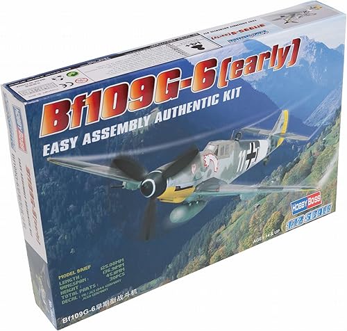 Hobby Boss Bf 109G-6 Kit de construcción para modelo de avión temprano