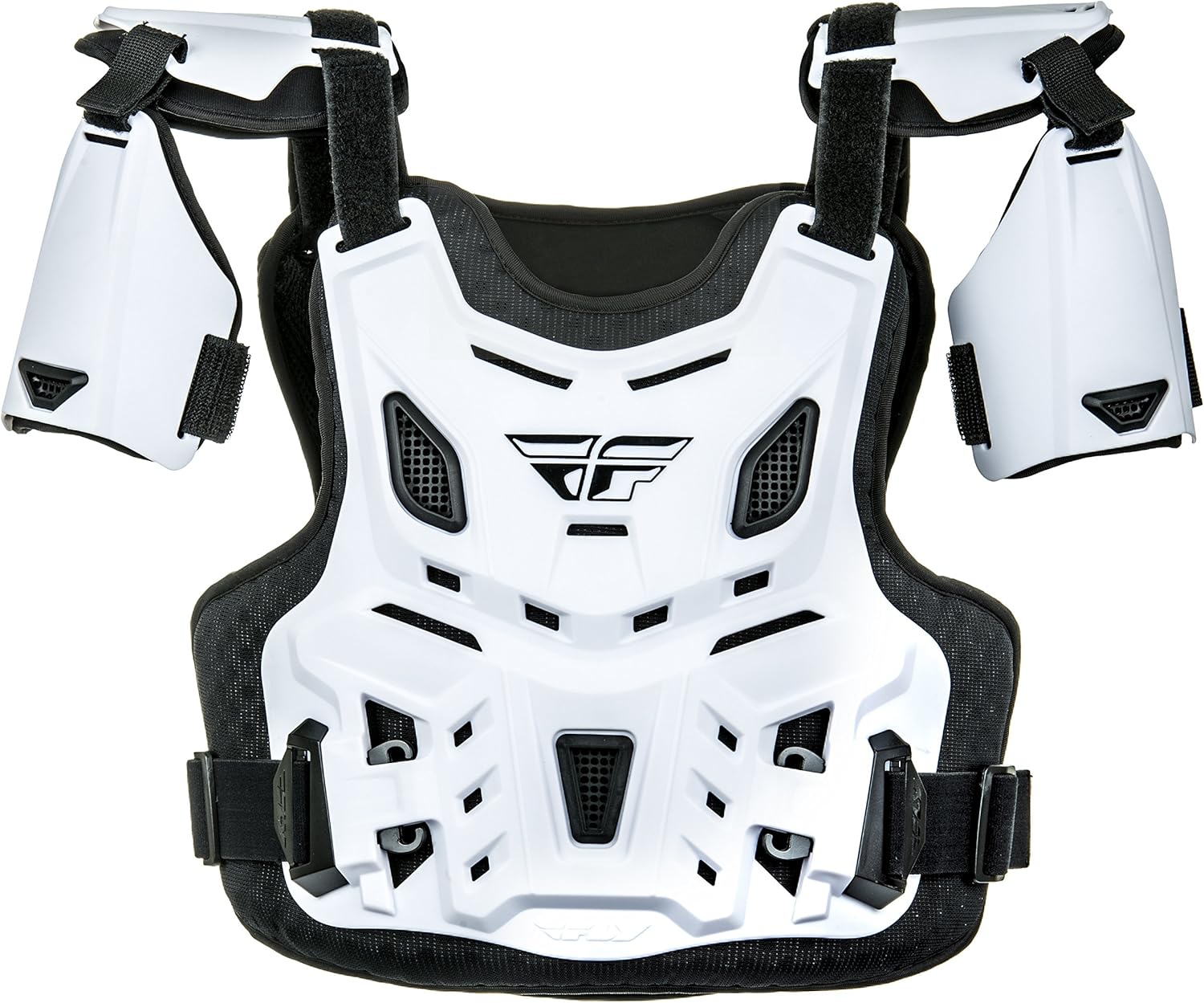 Fly Racing Revel Offroad CE Rated Youth Roost Guard OSFM White