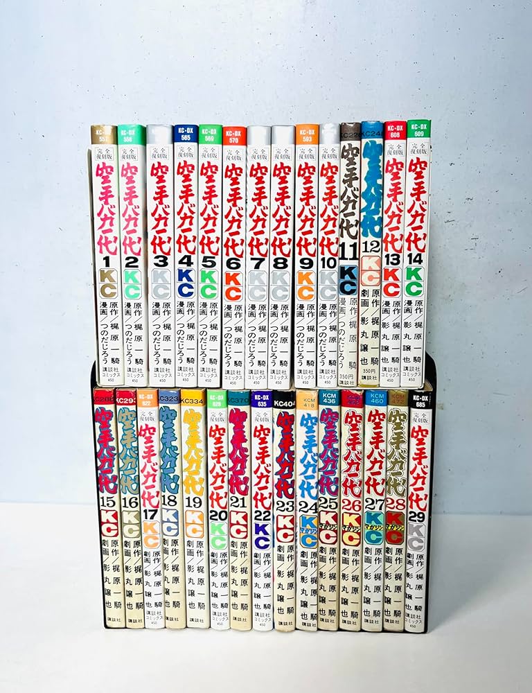 オリジナル版全巻セット 空手バカ一代 全29巻 影丸譲也 つのだじろう 梶原一騎 空手バカ一代 全29巻完結 [マーケットプレイスセット] | 影丸譲也 |本
