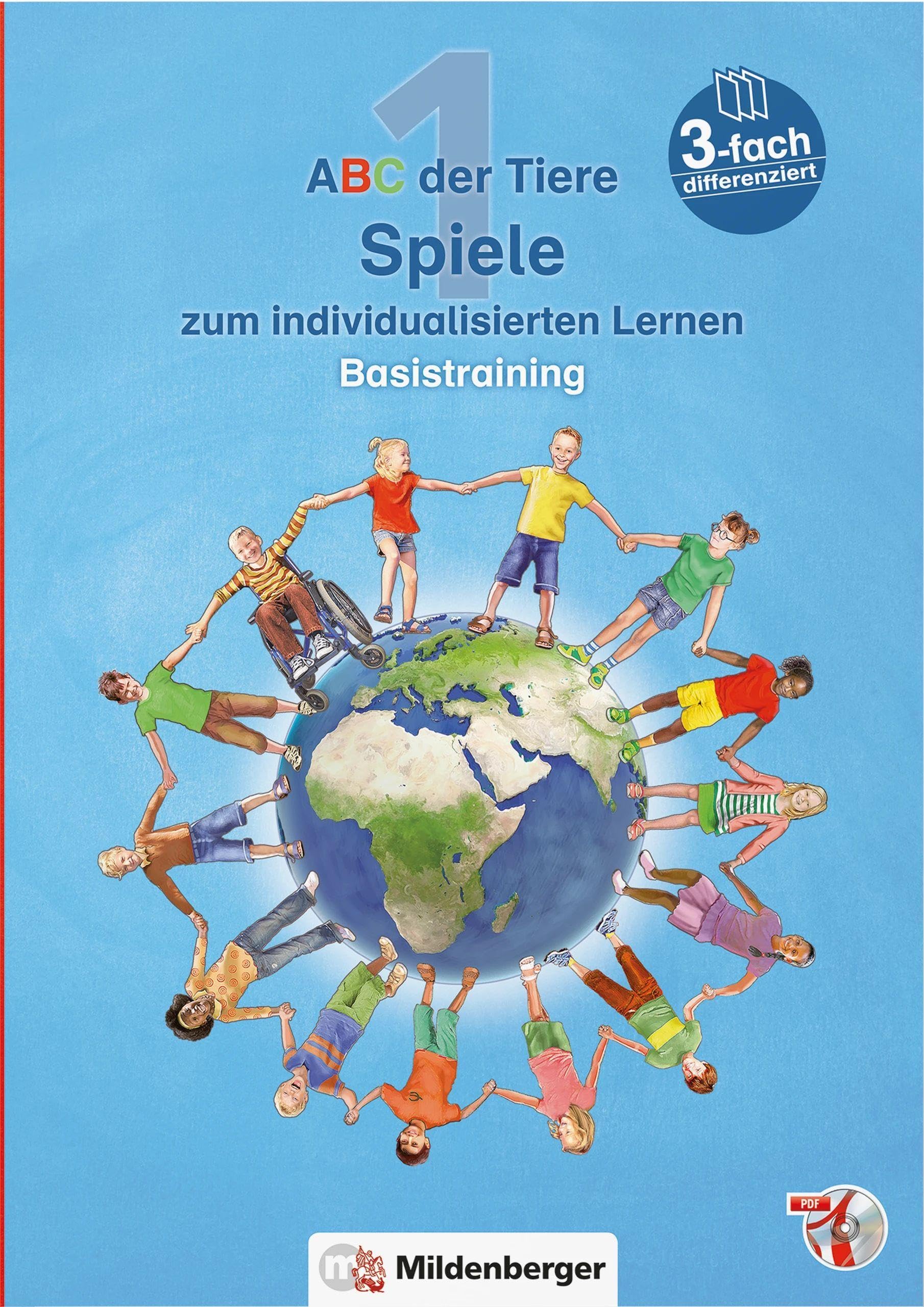 ABC der Tiere 1 – Spiele zum individualisierten Lernen · Basistraining: 3-fach differenziert