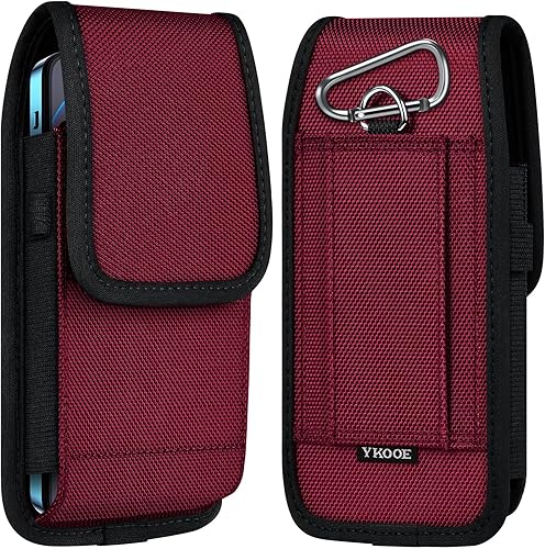 Miniatura 10 de ykooe Funda de nailon para teléfono celular compatible con Galaxy S23 Ultra S22 Ultra A14 A13 Moto G Stylus G Play 2023 G Power 5G Edge+ Pixel 7 Pro