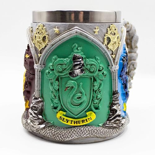 Pyramid Hogwarts House - Taza coleccionable de poliresina
