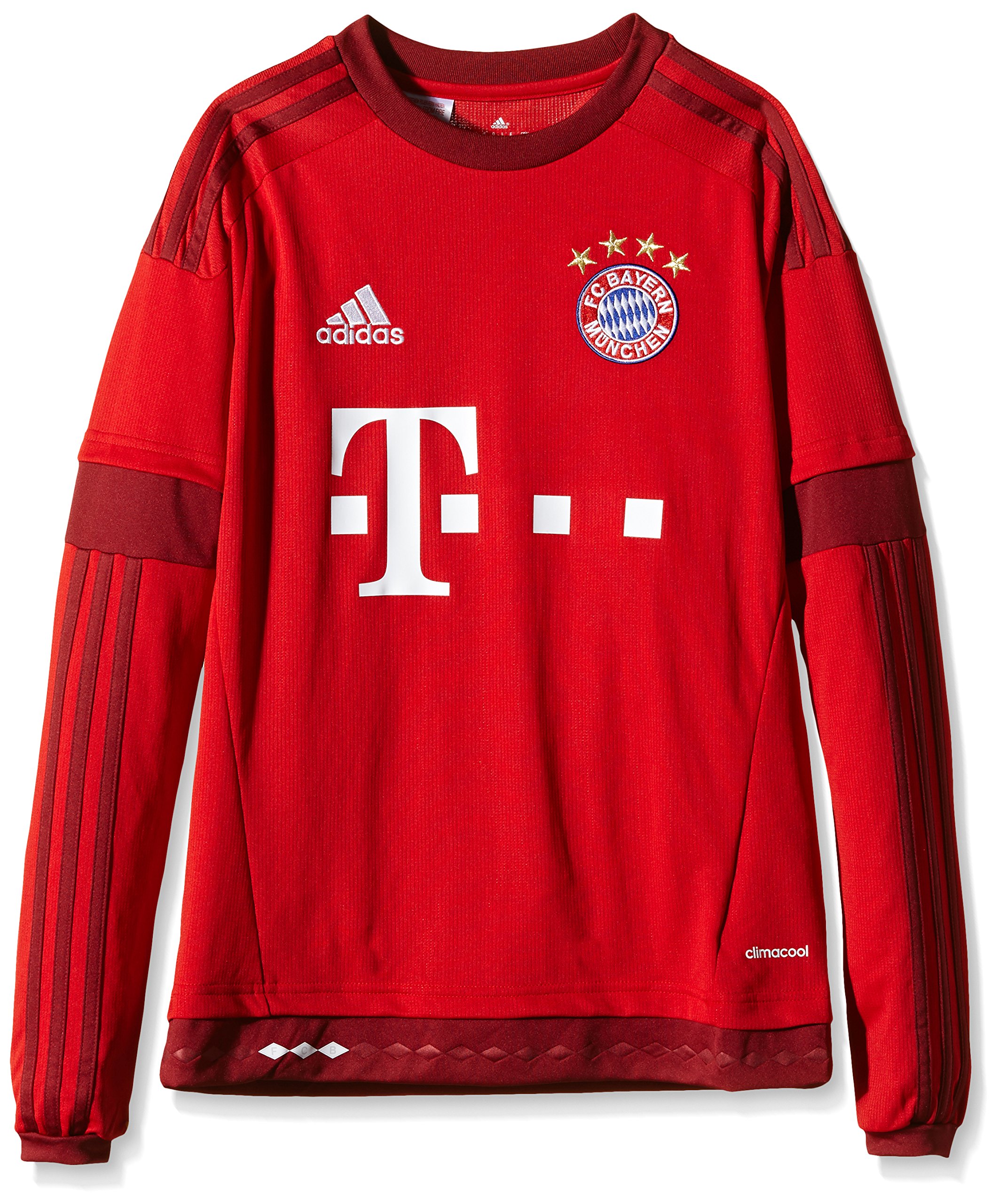 Adidas Boys Long Sleeve Home Ricot FC Bayern Munich Replica