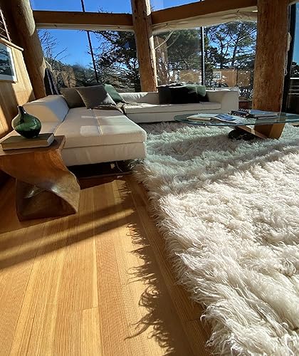 Miniatura 2 de The Best Flokati Rug Made  Alfombra flokati ultra afelpada de 7 x 10 pulgadas  Pelo de lana gruesa de 4.5 pulgadas  Flokati griego  Excelente