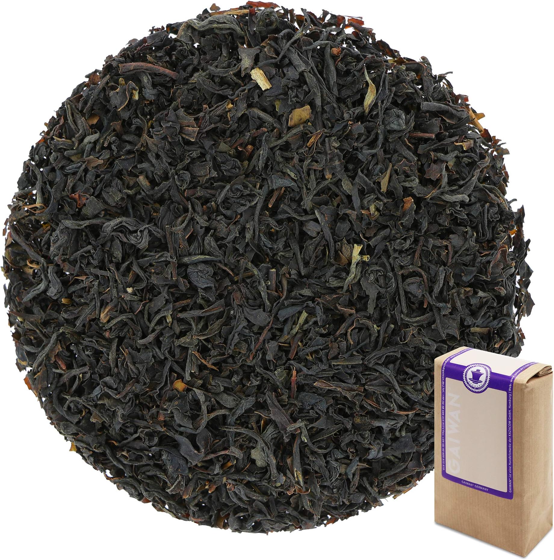 No. 1153: Loose leaf black tea "East Frisian Leaf Blend FOP" - 1000 g (1 kg, 35.3 oz, 2.2 lbs) - GAIWAN® GERMANY - black tea from India, Orange Pekoe