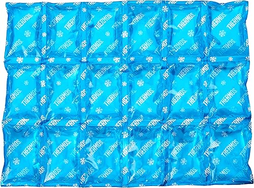 Miniatura 4 de Thermos Alfombrilla de hielo reutilizable para ahorrar alimentos, 36 cubos