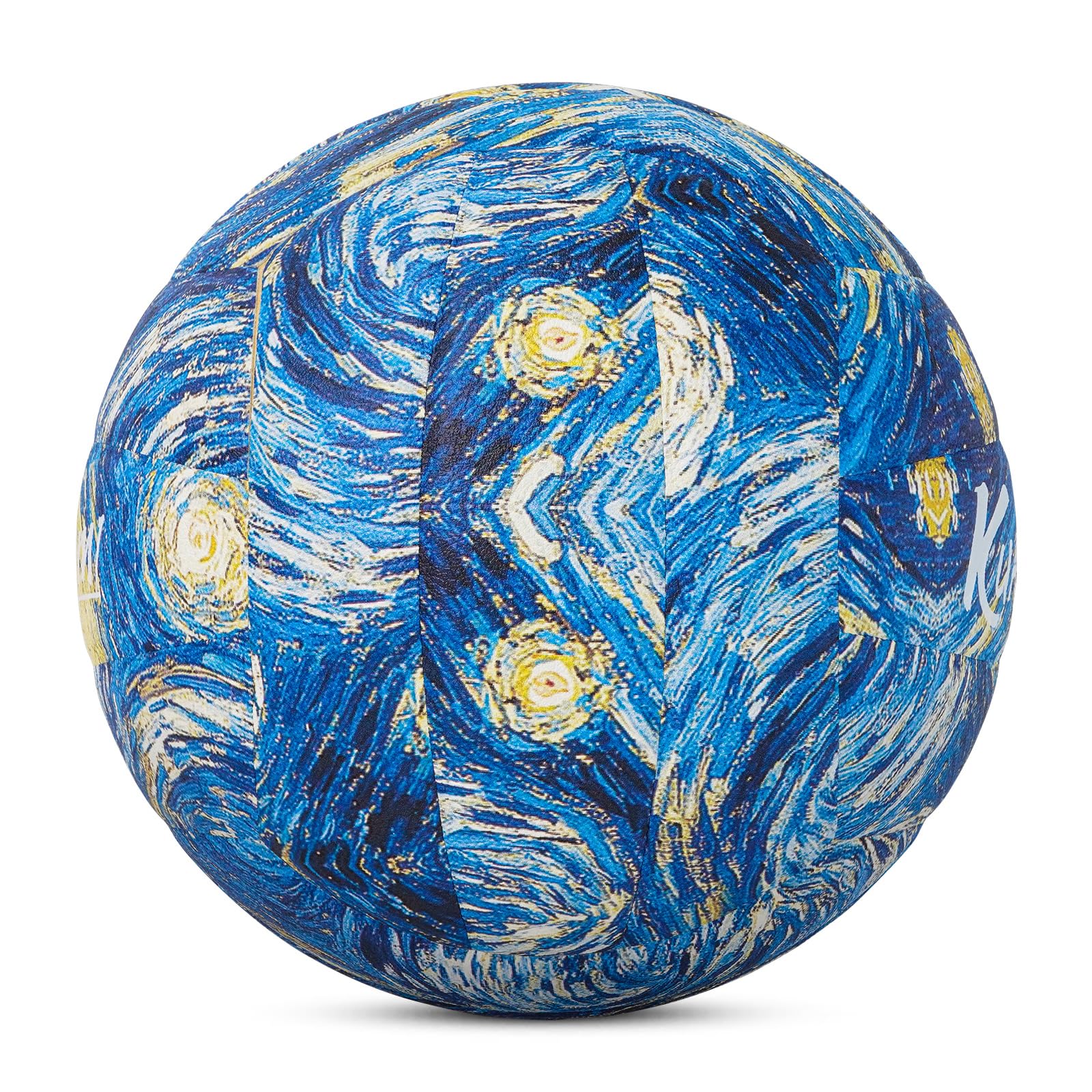 Kuangmi Balón de voleibol suave, tamaño oficial 5, pelota recreativa para interiores y exteriores, entrenamiento deportivo, pelota de juego de playa para principiantes, adolescentes y adultos