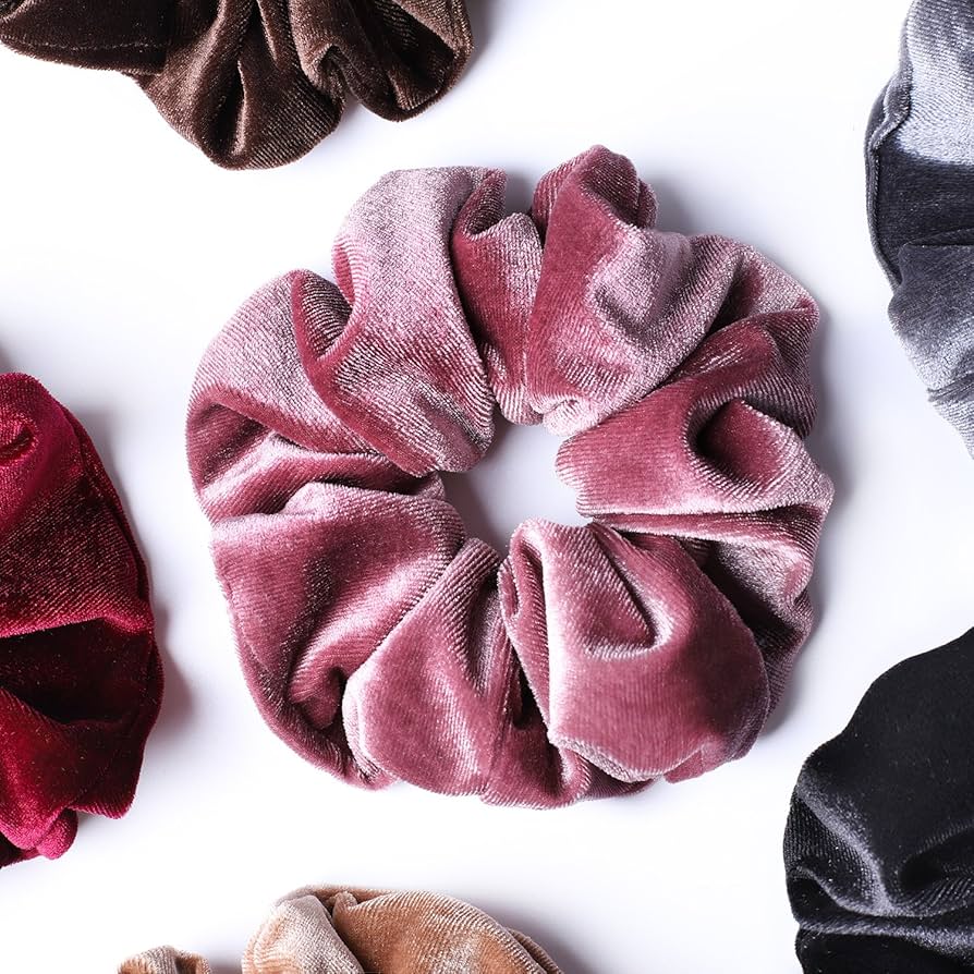 【新品未使用】Natural stone velour scrunchie 00043194703586_7 (2).jpg