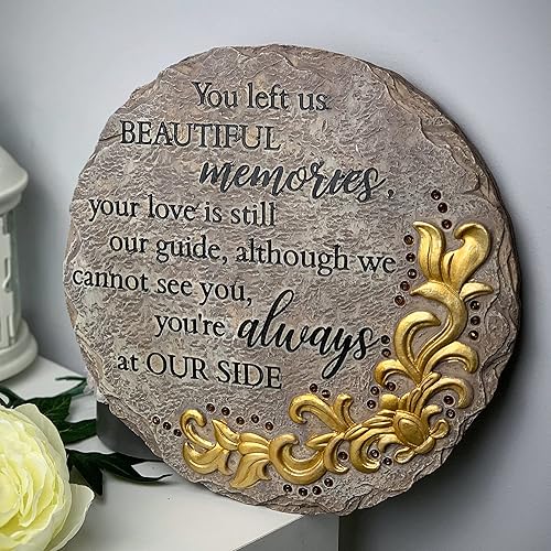 Miniatura 10 de Piedra conmemorativa luminosa, piedra conmemorativa en memoria de un ser querido, regalos conmemorativos (piedras conmemorativas luminosas como