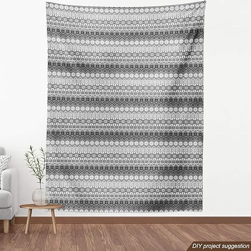 Miniatura 4 de Ambesonne - Tela multicolor con estampado digital por yarda