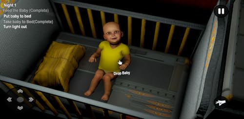 Assustador bebê escuro casa assombrada | Jogos de terror 3D