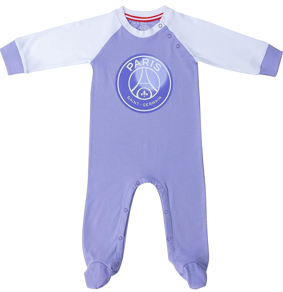 PARIS SAINT GERMAIN Grenouillère bébé Fille PSG - Collection Officielle