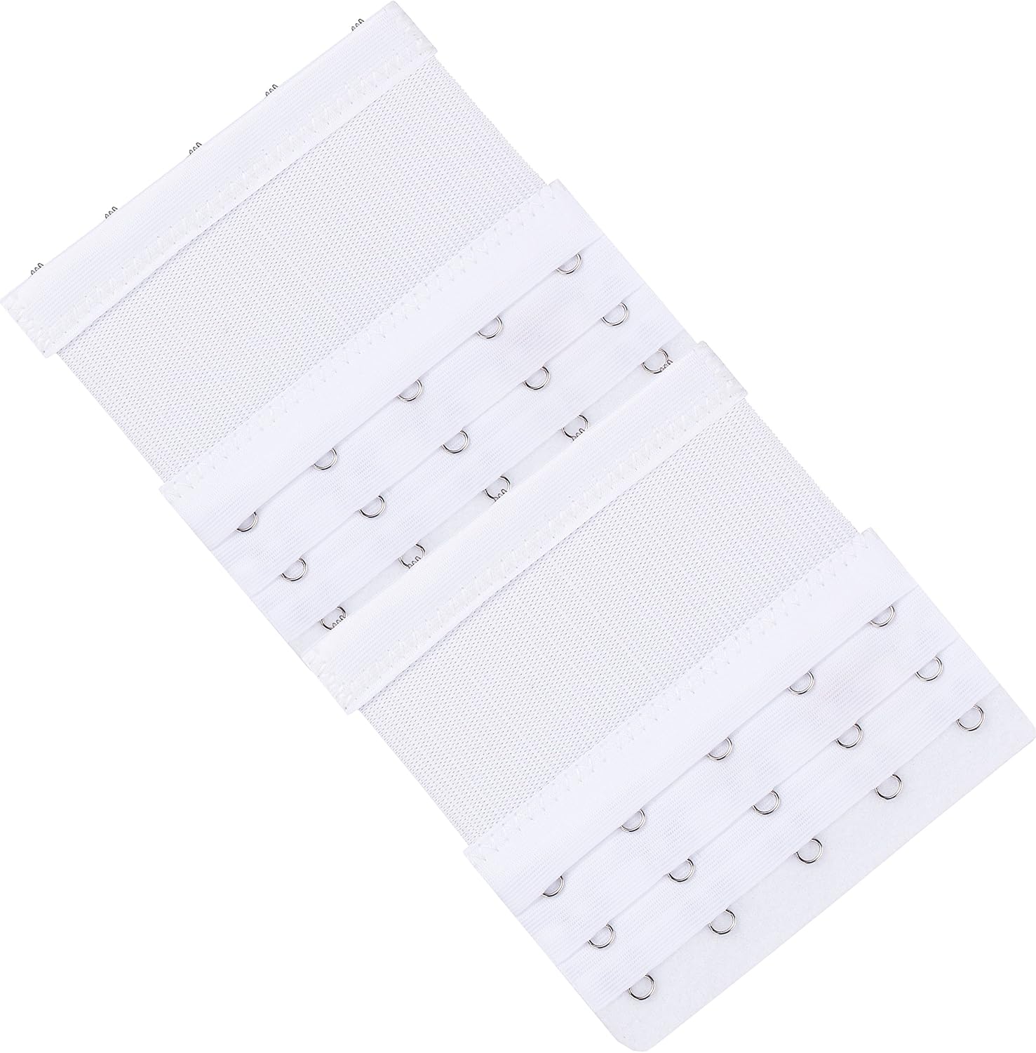 Women Elastic Bra Extender 5 Hook for Plus Size Bras Back Extension Strap 6pcs