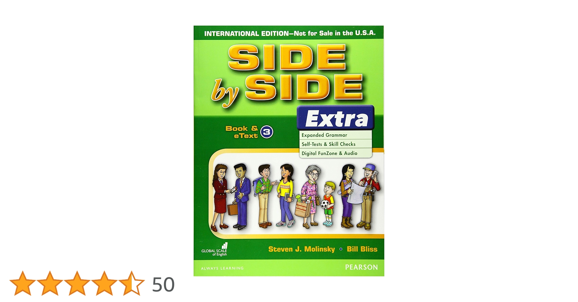 SIDE BY SIDE EXTRA　6冊セット Side by Side Extra Edition by Steven J. Molinsky and Bill