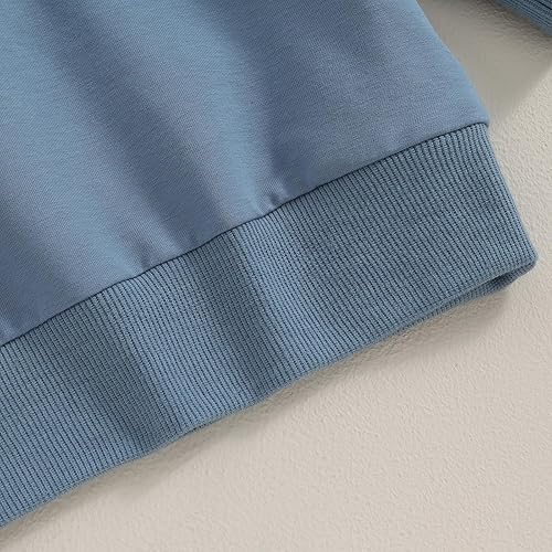 Miniatura 5 de Primer Traje de Cumpleaños para Niño Bebé Niño Sudadera con Cuello Redondo de Manga Larga de Un Año Primer Traje de Cumpleaños Linda Ropa de Otoño