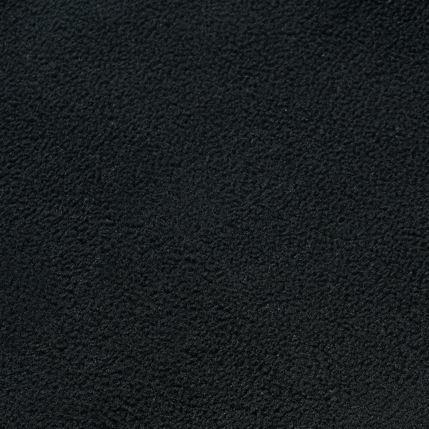 Yurdon Polar Fleece Fabric by The Yard Double-Napped for No Sew Blankets, Clothes, Craft Projects, 60" Wide (Black, 2 Yard)