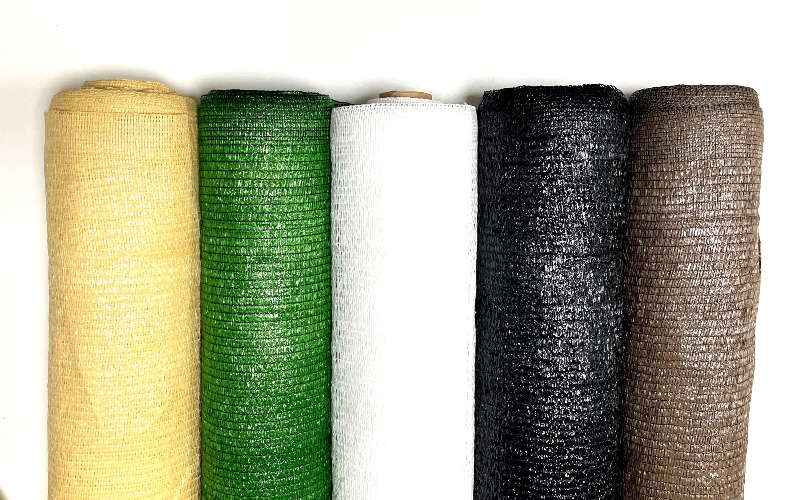 Mugar- Malla de Sombreo 90g/m2-85-90% de Ocultación- Lonas para Sombra y separación parcelas (Marrón, 2x10m)