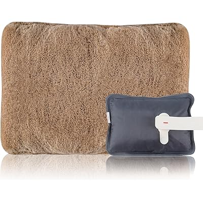 Metroy湯たんぽ 充電式 ゆたんぽ エコ蓄熱式 電気湯たんぽ 4~10H長時間保温 省エネ 湯タンポ 防爆充電器 急速充電 過熱防止機能 ふわふわ柔らかい保 …