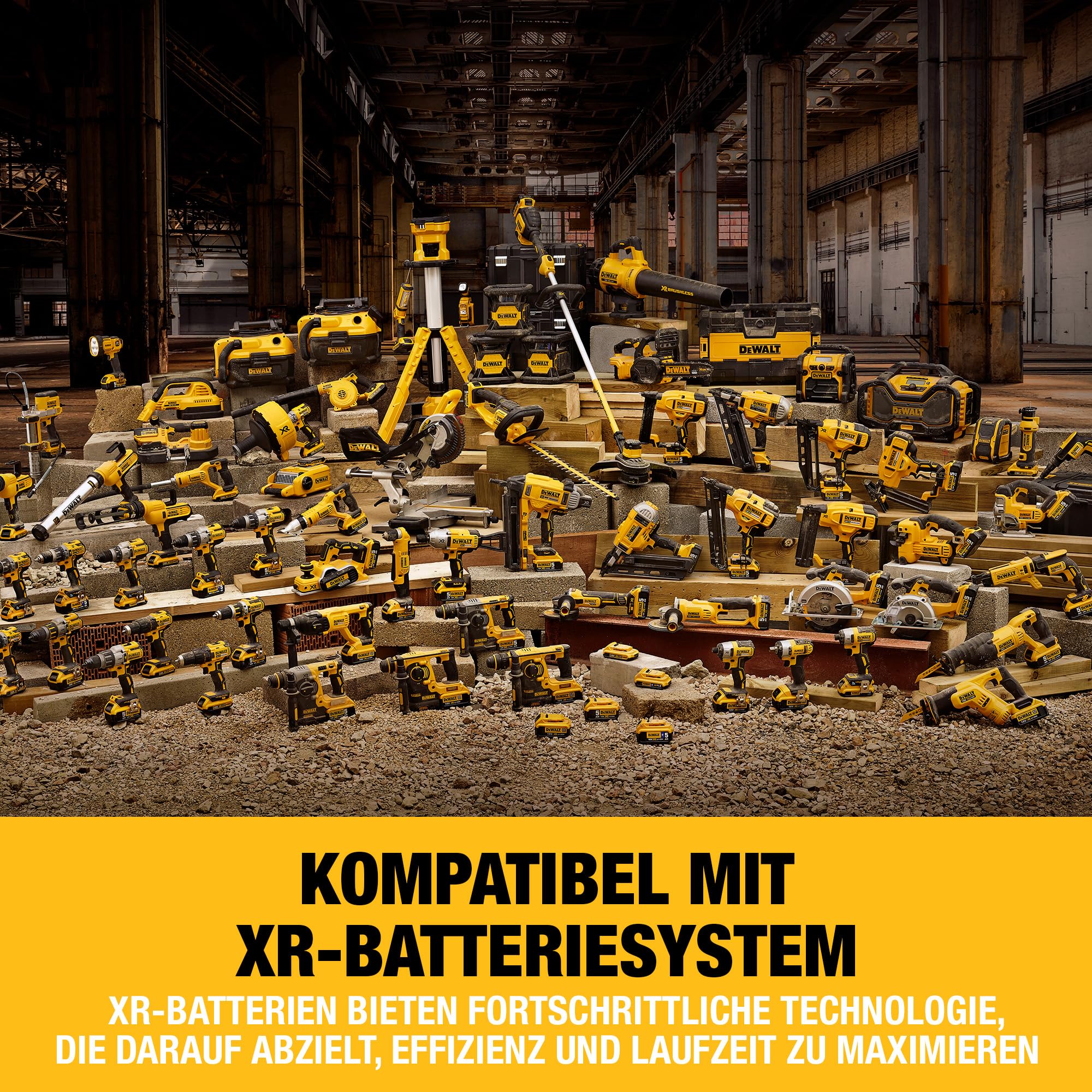 DEWALT 18 Volt 2-Gang Bohrschrauber (bürstenloser Motor,15-stufiges Drehmomentmodul,13 mm,LED-Leuchte,Lieferung ohne & Ladegerät),DCD791NT-XJ,Battery Powered,Bare Unit,Yellow/Black, Battery Powered