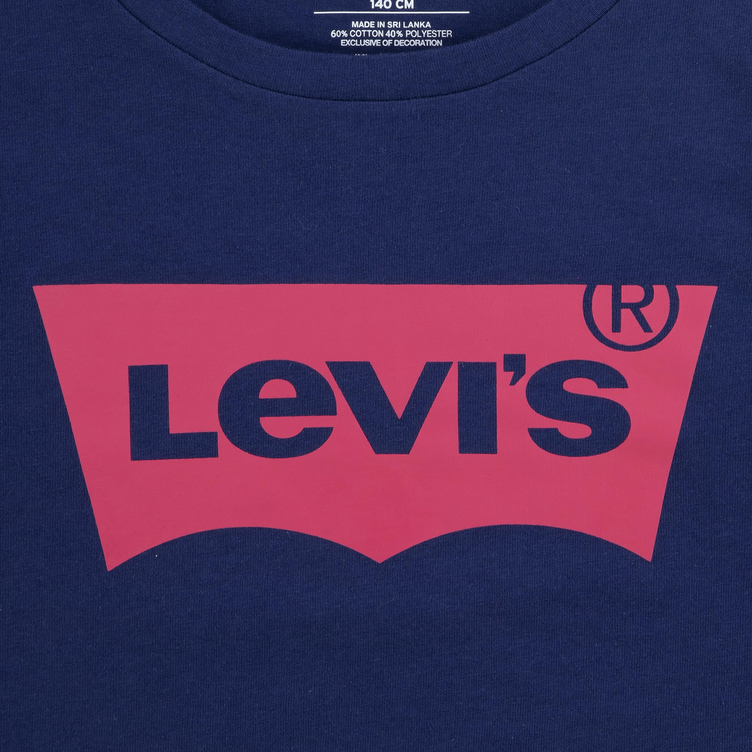Levi's Lvg L/S Batwing tee Camiseta Bebé-Niñas (Pack de 1)
