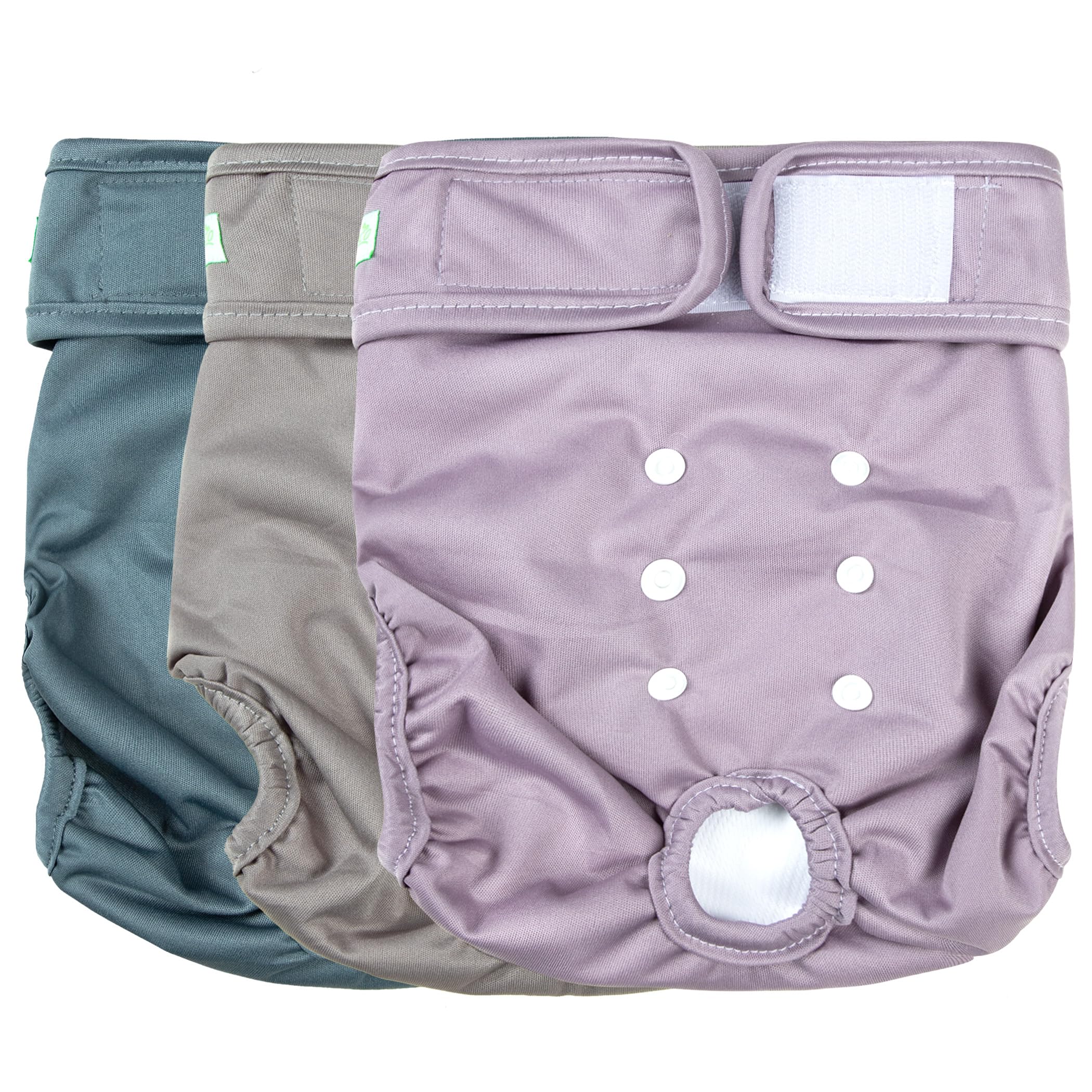 wegreeco Washable Reusable Premium Dog Diapers,Pack of 3,Small Dog Puppy & Doggy Diapers Female,Dog Period Panties Diapers Female in Heat Small โ image 1