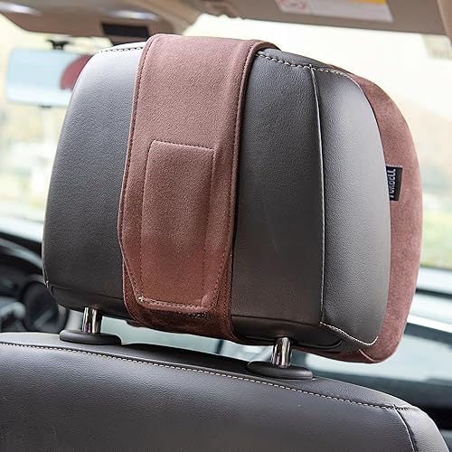 Miniatura 6 de Forbell Almohada para el cuello del coche para conducir espuma viscoelástica para el coche, máxima comodidad y apoyo para conducir y viajar
