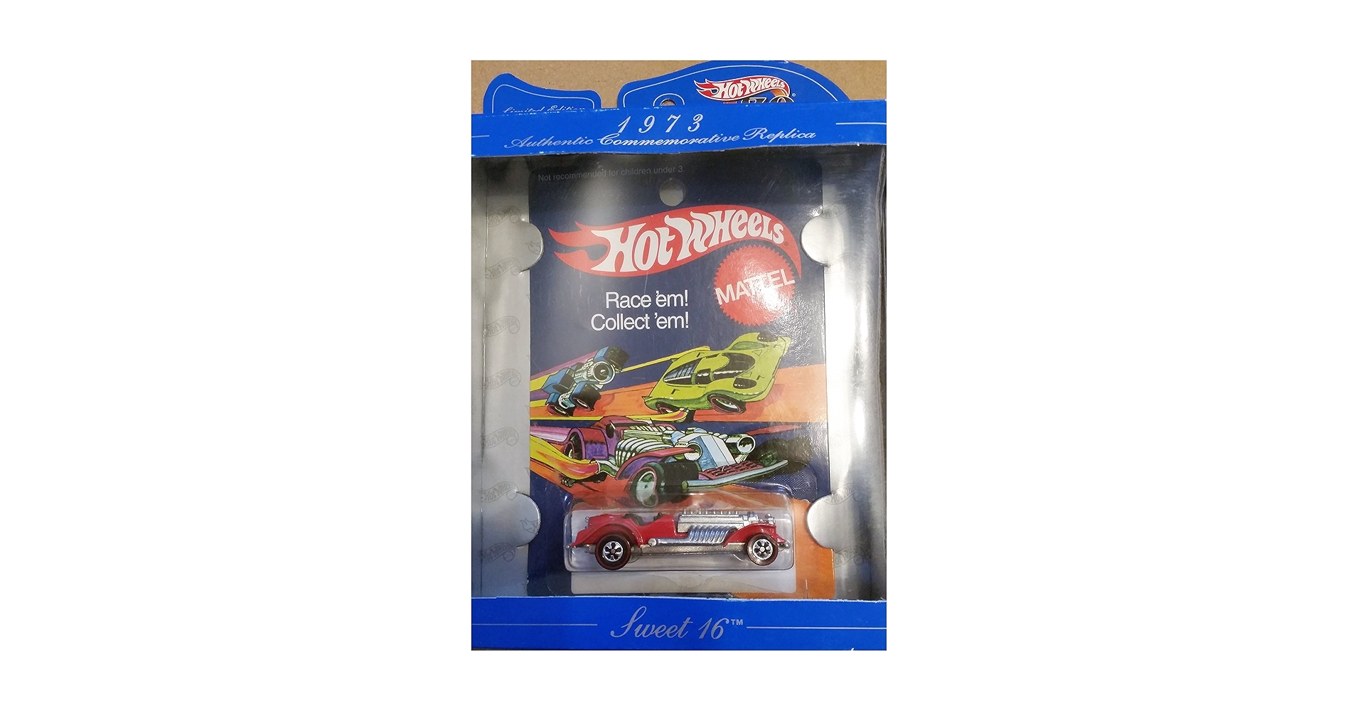 Amazon.com: Hot Wheels 1973 Authentic 30 years Commemorative