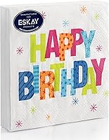 Vista 6 de Servilletas de globo para cócteles, aperitivos, bebidas de bar, cumpleaños y eventos de fiesta, 3 capas gruesas y absorbentes