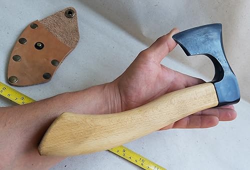 Miniatura 4 de Mini tallado hacha barbuda con funda por mapsyst