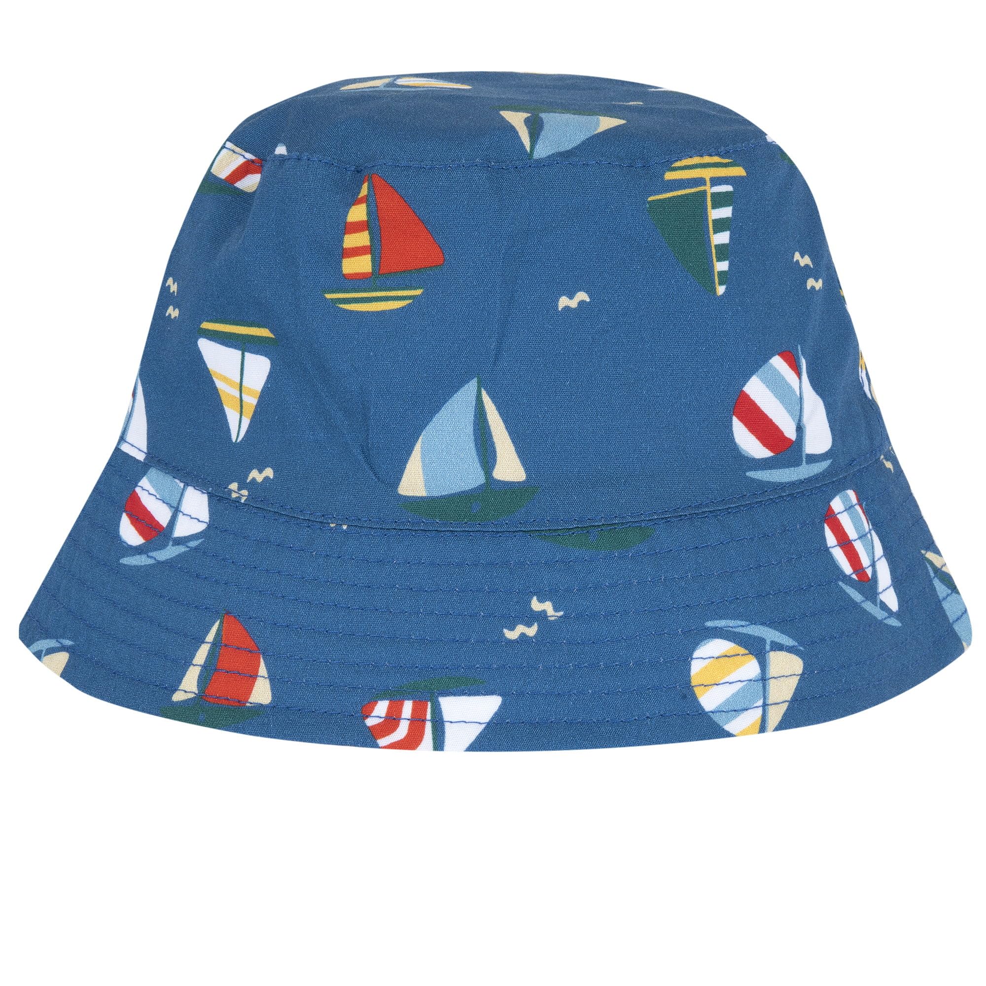 Chicco,1 Cappello Bimbo Reversibile, Berretto Modello Pescatore, 100% Cotone