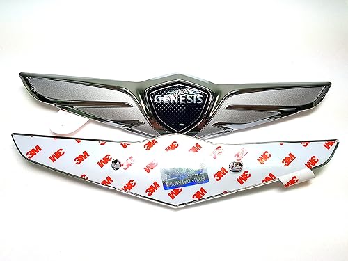 Miniatura 5 de Emblemas originales de repuesto para capó y maletero 1:1 para Hyundai Genesis Sedan G80 15 16 17 18