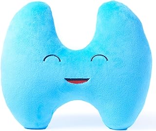 nerdbugs Thyroid Plush Organ Toys-Life is a Gland Adventure!-Thyroidectomy Surgery, Thyroid Cancer Gift, Hashimoto's Gift,...