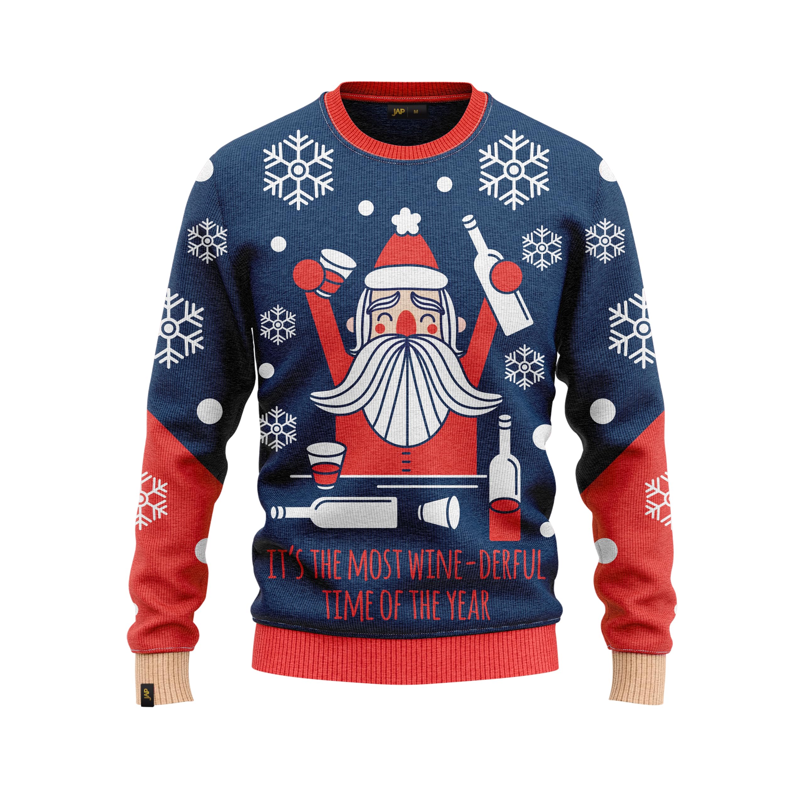 JAP Christmas - Pull de Noël - Winederfull - Une Tenue Parfaite sans gratter - 536 - L