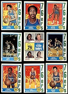 1974-75 Topps Philadelphia 76ers Team Set Philadelphia 76ers (Set) EX/MT 76ers