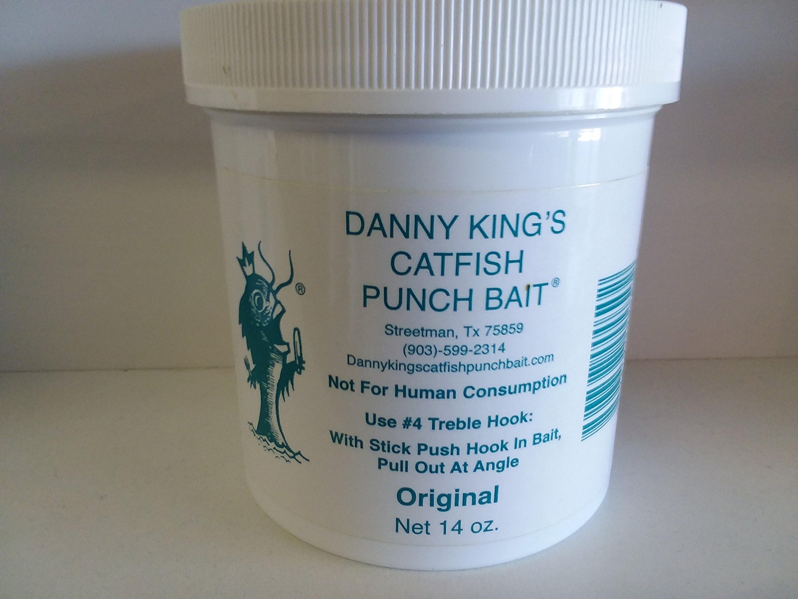 Danny King Catfish Punch Bait, 14-Ounce