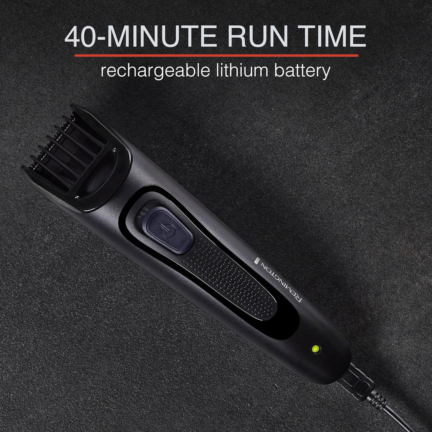 Man using the nose and ear trimmer