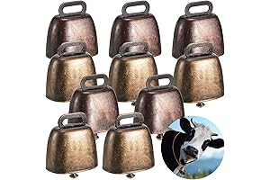 Copper Goat Bells for Clear Livestock Identification