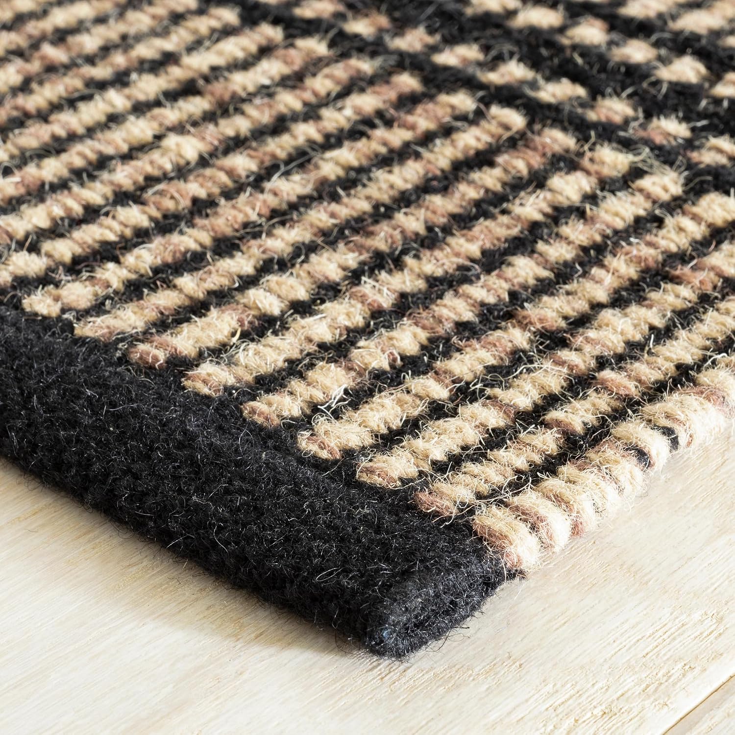Dash and Albert Malta, Camel, 2' x 3', Costal Charm, Handwoven, Wool, Striped, Soft and Cozy, High Traffic, Durable, Easy to Clean, Area Rug for Bedroom, Living Room, Dining, Den, Foyer, Entryway