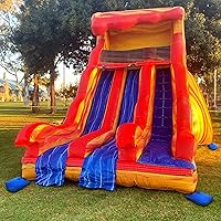 Vista 4 de Bolsas de arena de vinilo extra duraderas de lujo, producto de seguridad de anclaje para casa de rebote inflable, toboganes de agua, toldos