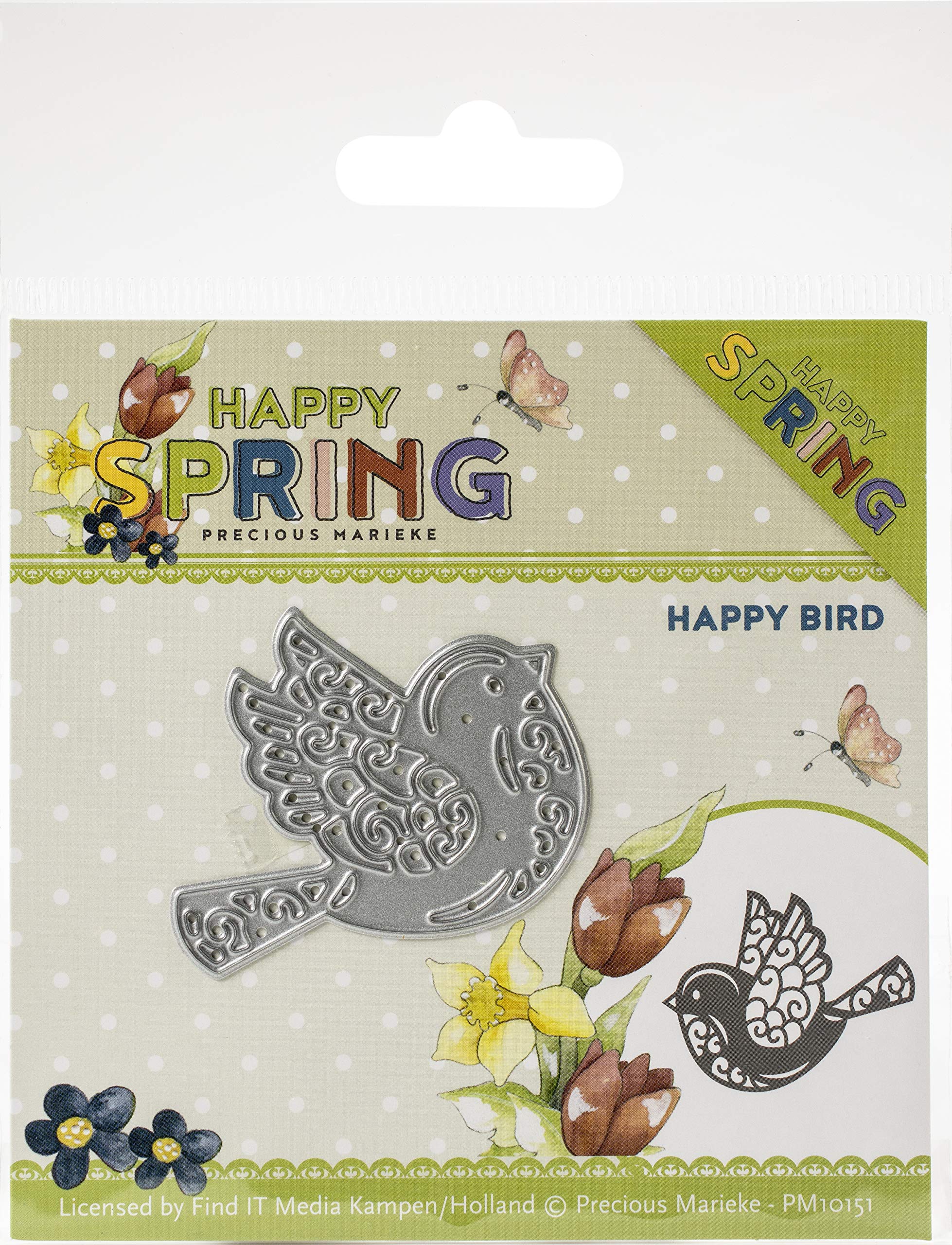 Precious Marieke MARIEKE DIES HAPPY BIRD, us:one size, Silver