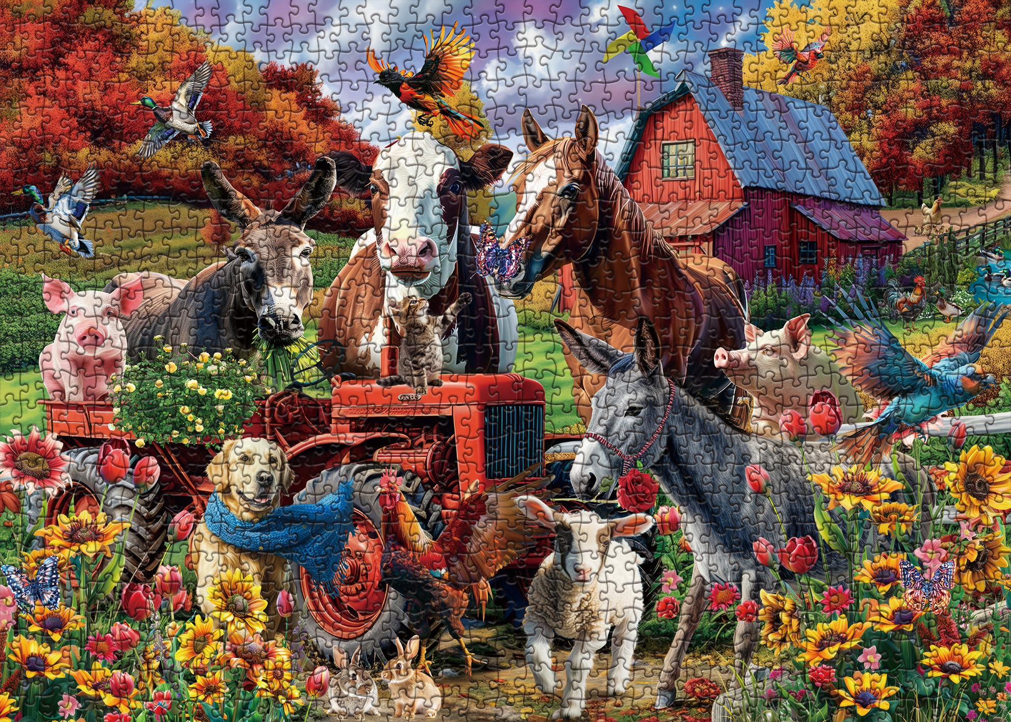 Canyon Falls - Autumn, 1000 Pieces, MI Puzzles | Puzzle Warehouse Canyon Falls - Autumn, 1000 Pieces, MI Puzzles | Puzzle Warehouse